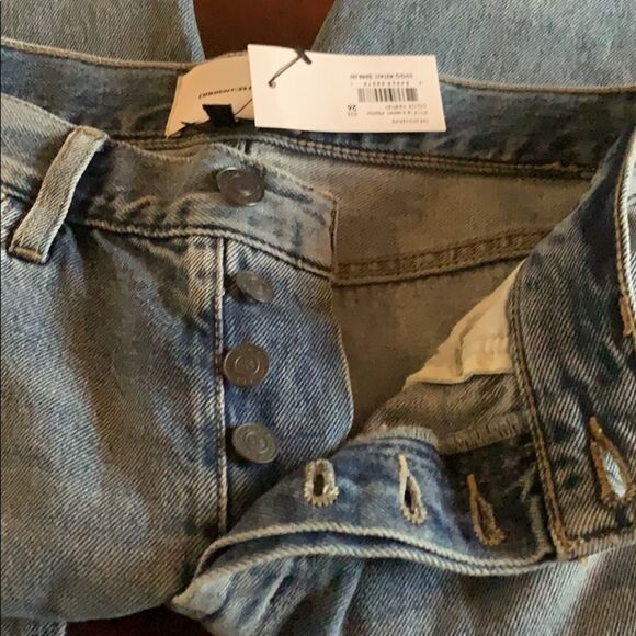 NWT Current/Elliott Stovepipe jeans. Size 26 - Picture 6 of 7